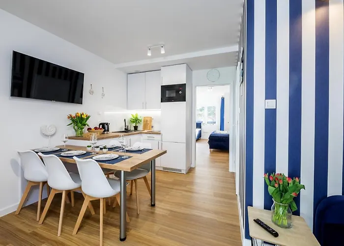 Apartament 19B Blue Marine Poddabie Basen Odkryty Brodziki Plac Zabaw